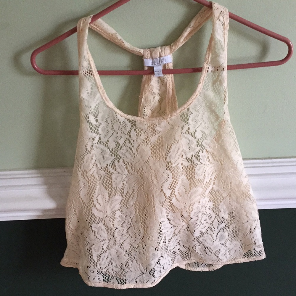 shirt sheer Delia’s S